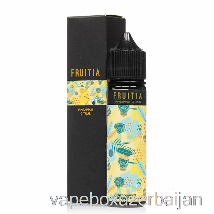 E-Juice Vape Pineapple Citrus - Fruitia - 60mL 3mg